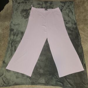 Pretty Little Thing Purple High Waist Wide Leg Pants PLUS-SIZE 20